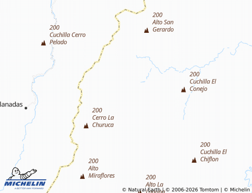 MICHELIN-Landkarte Cabaña - ViaMichelin