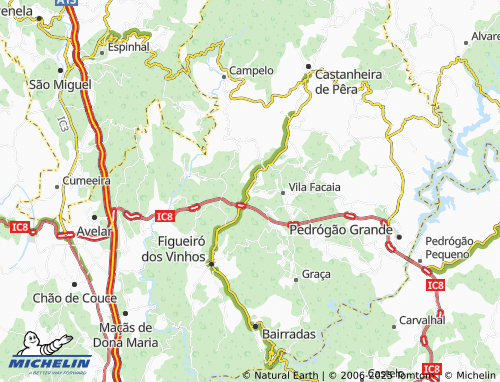 MICHELIN Barraca da Boa Vista map - ViaMichelin