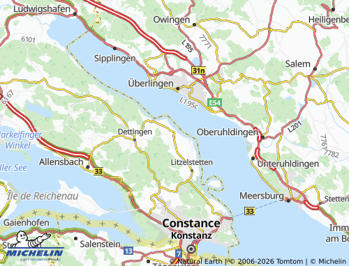 Carte MICHELIN Dingelsdorf - ViaMichelin
