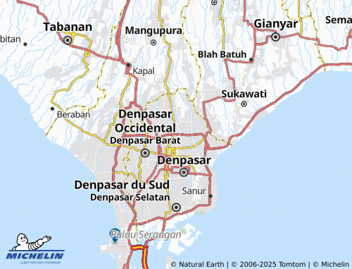 MICHELIN Tonja map - ViaMichelin