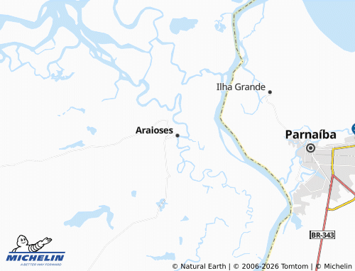 Mapa MICHELIN Araioses - ViaMichelin