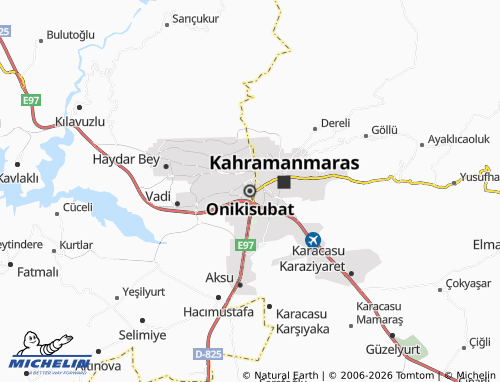 Mapa MICHELIN Onikisubat - ViaMichelin