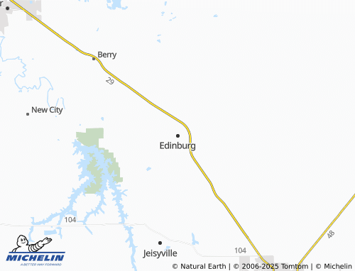 MICHELIN Edinburg map - ViaMichelin