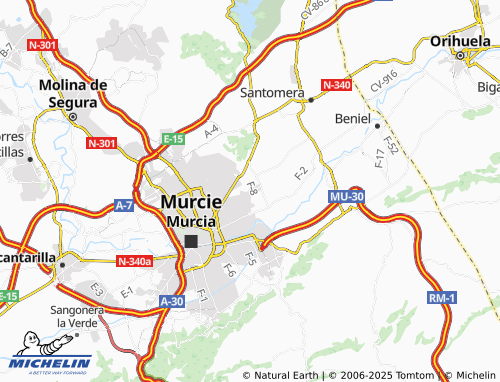 MICHELIN-Landkarte Casillas - ViaMichelin