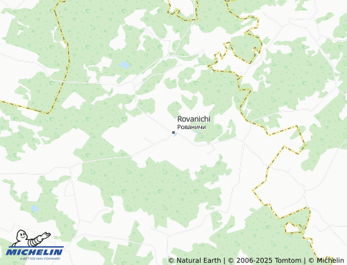 MICHELIN Rovanichi map - ViaMichelin