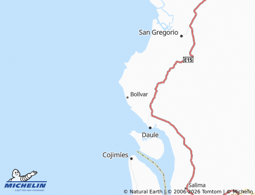 Mappa MICHELIN Bolívar - ViaMichelin