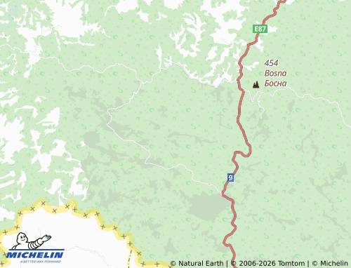 Mappa MICHELIN Mladezhko - ViaMichelin