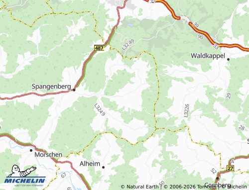 Mapa MICHELIN Pfieffe - ViaMichelin