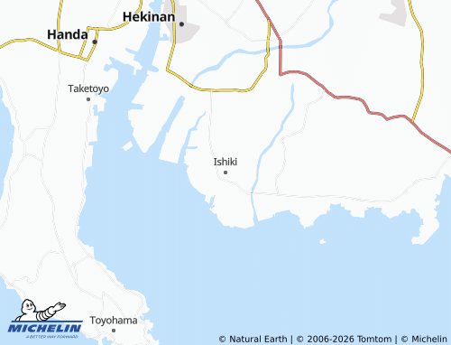 Carte MICHELIN Ishiki - ViaMichelin
