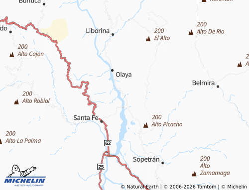 Mapa MICHELIN Sucre - ViaMichelin