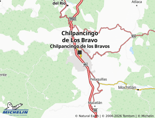 Mappa MICHELIN Servidor Agrario - ViaMichelin