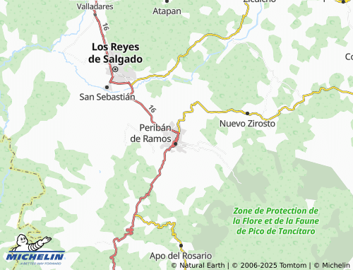 MICHELIN Vistas del Valle map - ViaMichelin
