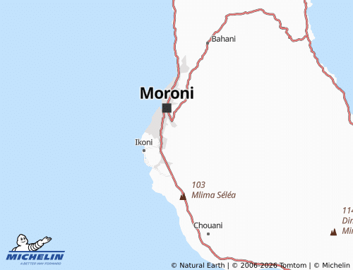 MICHELIN Mkazi map - ViaMichelin