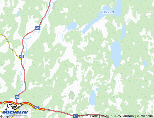 Carte MICHELIN Knätte - ViaMichelin