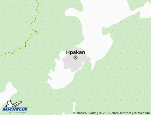 Kaart MICHELIN Hpakan - ViaMichelin