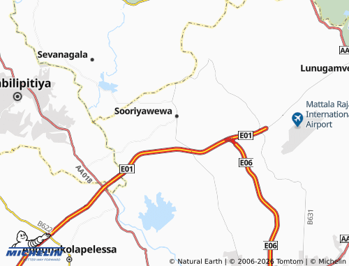 Mappa MICHELIN Beddewewa - ViaMichelin