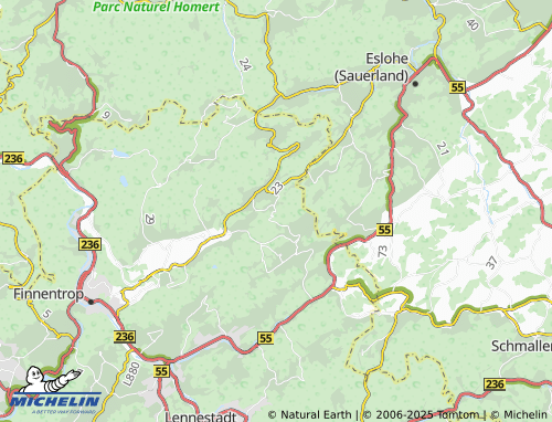Mapa MICHELIN Ramscheid - ViaMichelin