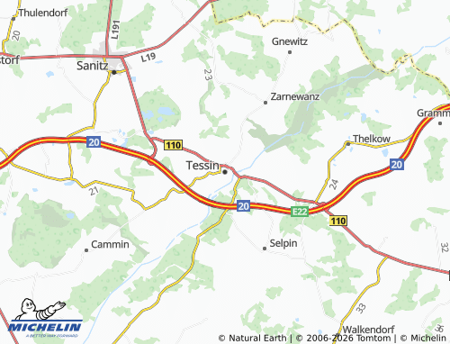 MICHELIN Tessin map - ViaMichelin