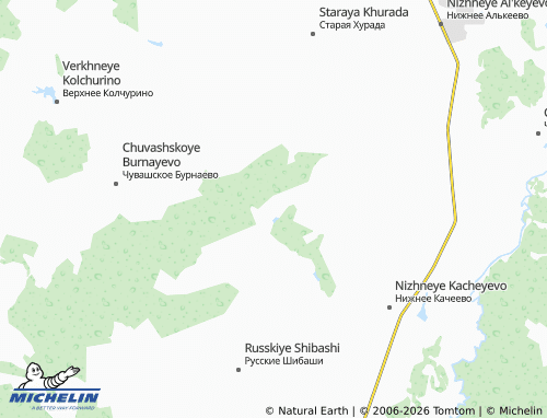MICHELIN-Landkarte Yulduz - ViaMichelin