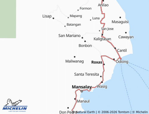 MICHELIN Maliwanag map - ViaMichelin