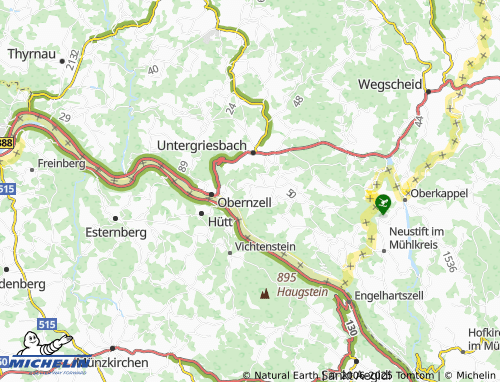MICHELIN Hanzing map - ViaMichelin