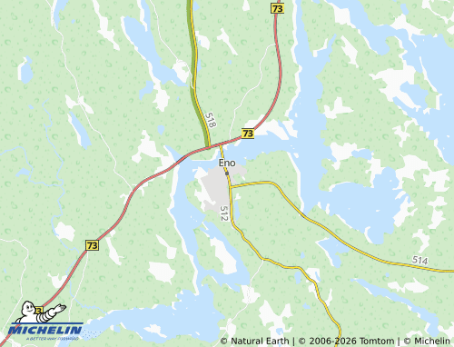 MICHELIN-Landkarte Eno - ViaMichelin