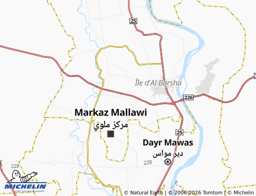 Mappa MICHELIN Um Qams - ViaMichelin