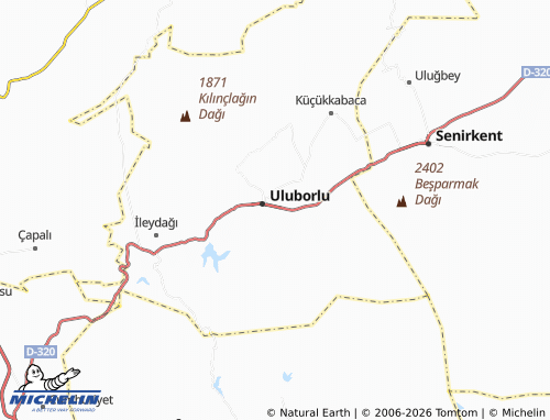Mappa MICHELIN Hamideli - ViaMichelin