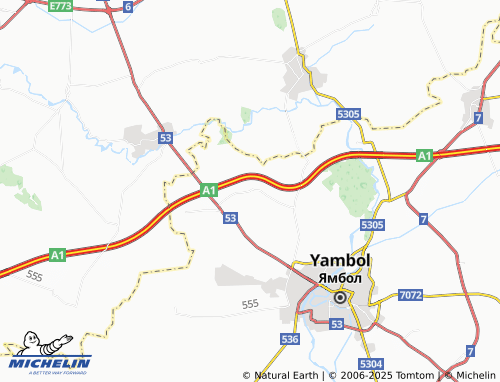 MICHELIN Drazhevo map - ViaMichelin