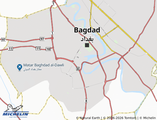 Mappa MICHELIN al-Qadisiyyah - ViaMichelin