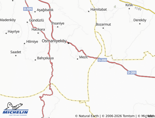 MICHELIN Mezit map - ViaMichelin