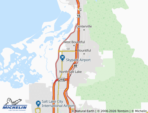 Mappa MICHELIN Woods Cross - ViaMichelin