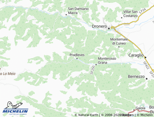 Mapa MICHELIN Pradleves - ViaMichelin