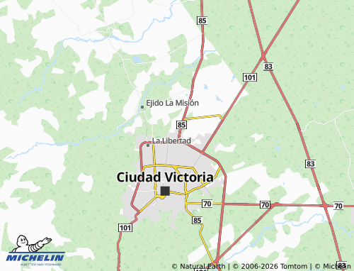 Mappa MICHELIN Santa Laura - ViaMichelin