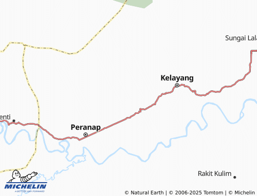 MICHELIN Tanjung Beludu map - ViaMichelin