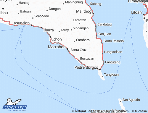 MICHELIN Aguinaldo map - ViaMichelin