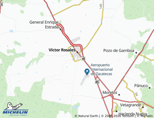Mapa MICHELIN Popular Las Fuentes - ViaMichelin