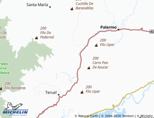 Carte MICHELIN San Juan - ViaMichelin