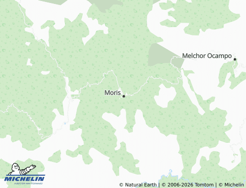 MICHELIN-Landkarte Moris Centro - ViaMichelin