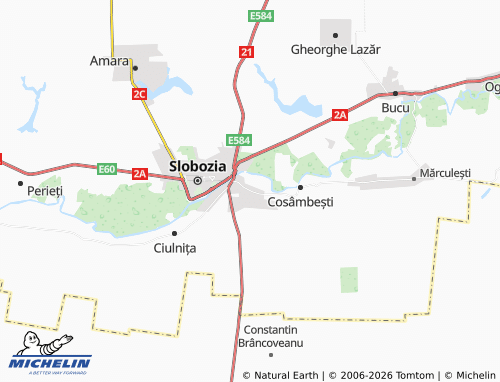 MICHELIN Bora map - ViaMichelin