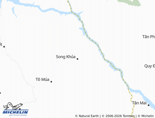 Mapa MICHELIN Song Khủa - ViaMichelin