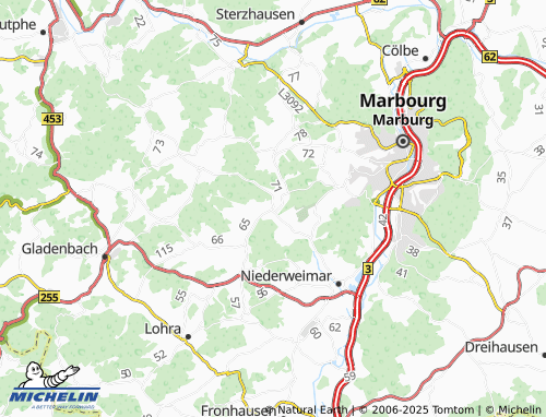 MICHELIN Hermershausen map - ViaMichelin