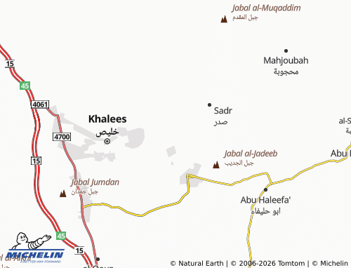 Carte MICHELIN al-Riwaydah - ViaMichelin