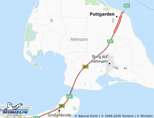 MICHELIN Teschendorf map - ViaMichelin