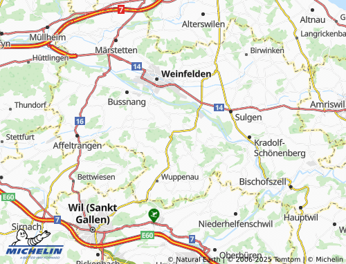 MICHELIN Mettlen map - ViaMichelin