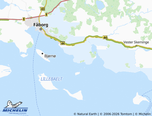 MICHELIN Nabbe map - ViaMichelin