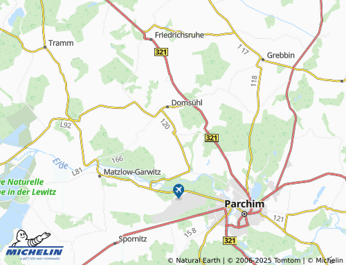 MICHELIN-Landkarte Zieslübbe - ViaMichelin