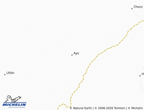 MICHELIN Ayo map - ViaMichelin
