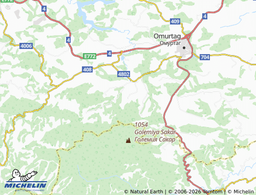 Mappa MICHELIN Zmeyno - ViaMichelin
