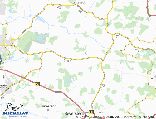 MICHELIN Wehdel map - ViaMichelin